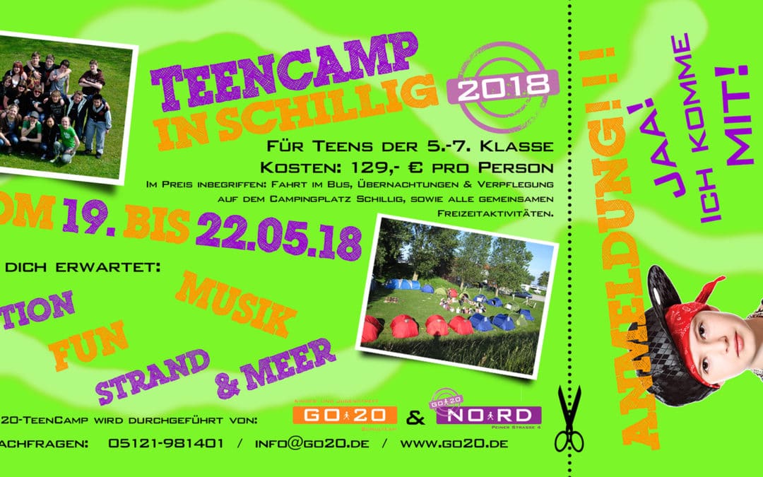 TEENCAMP in Schillig 2018